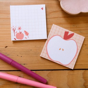 Duo de blocs-notes Pommes