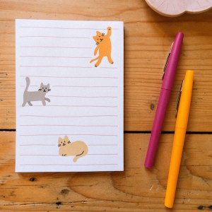 Bloc-notes Les chats s'amusent