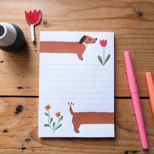 Bloc-notes Le teckel